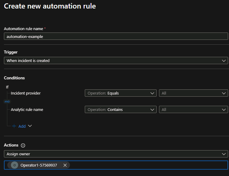 Automation Screenshot